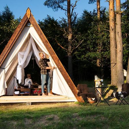 Sandfallet Glamping Laholm Exterior photo